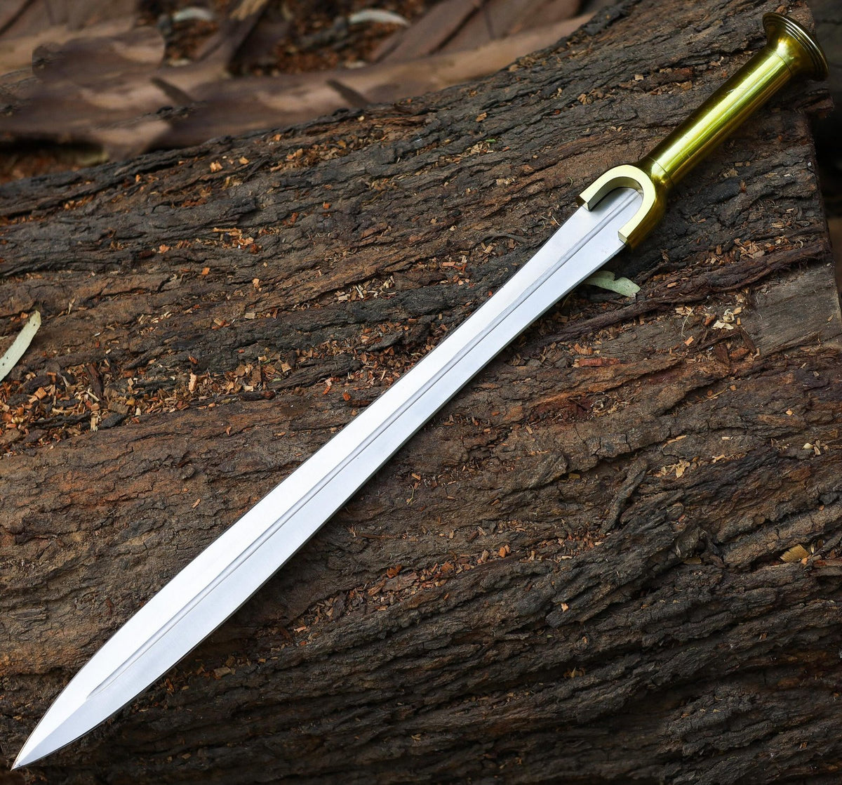 Riptide Backbiter Sword From Percy Jackson With Plaque