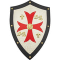 Knights Templar Crusader Shield Red Cross