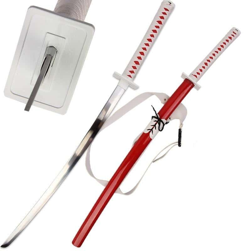 Omoi Thunder God Lightning Sword Red Infused Katana cover