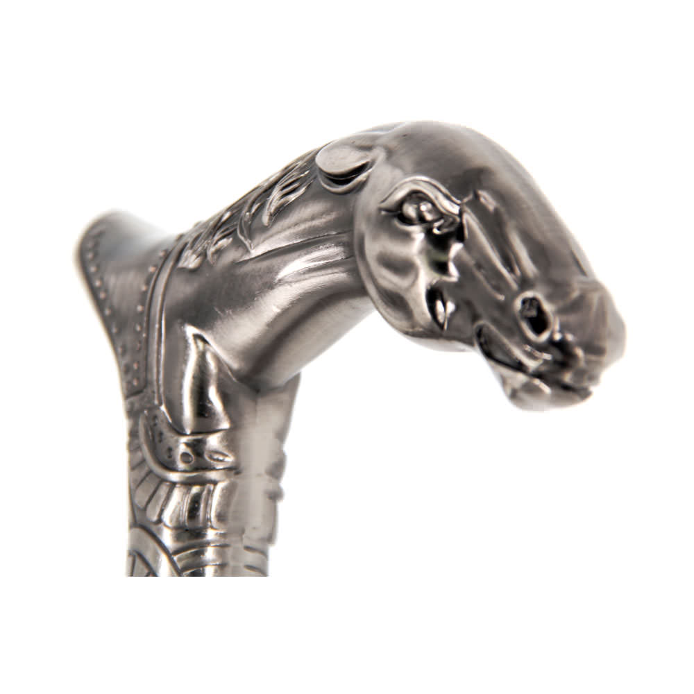 Horse Head Cane Sword Walking Stick Hidden Blade