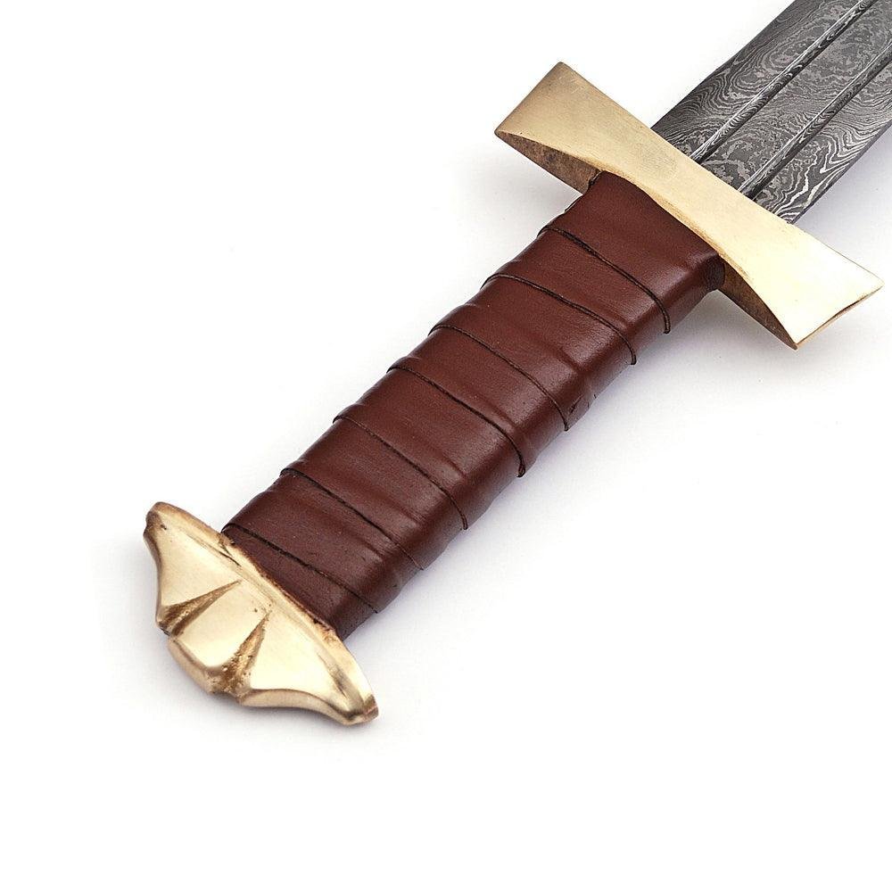 Viking Warrior Sword Norse Battle Replica With Sheath