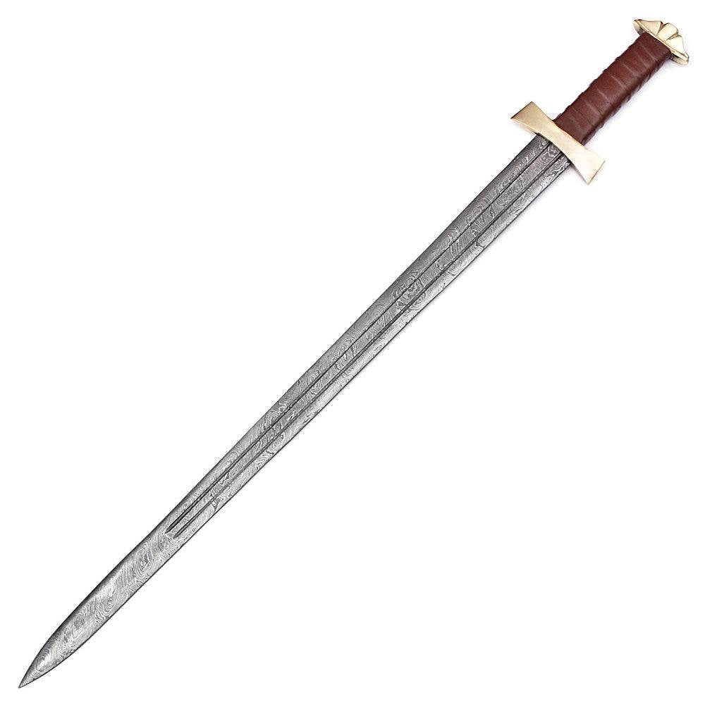 Viking Warrior Sword Norse Battle Replica With Sheath