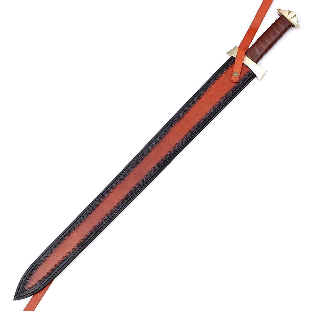 Viking Warrior Sword Norse Battle Replica With Sheath