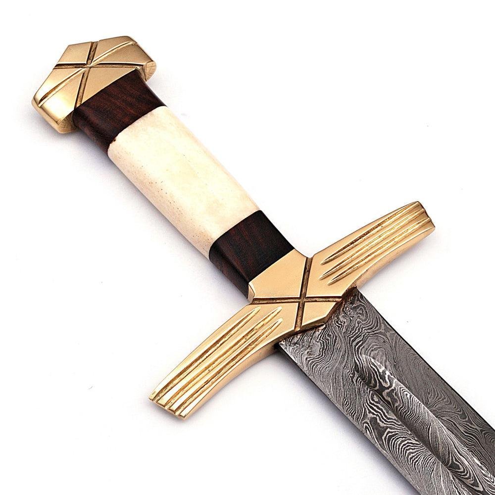 King Pattern Viking Sword Norse Replica Handmade