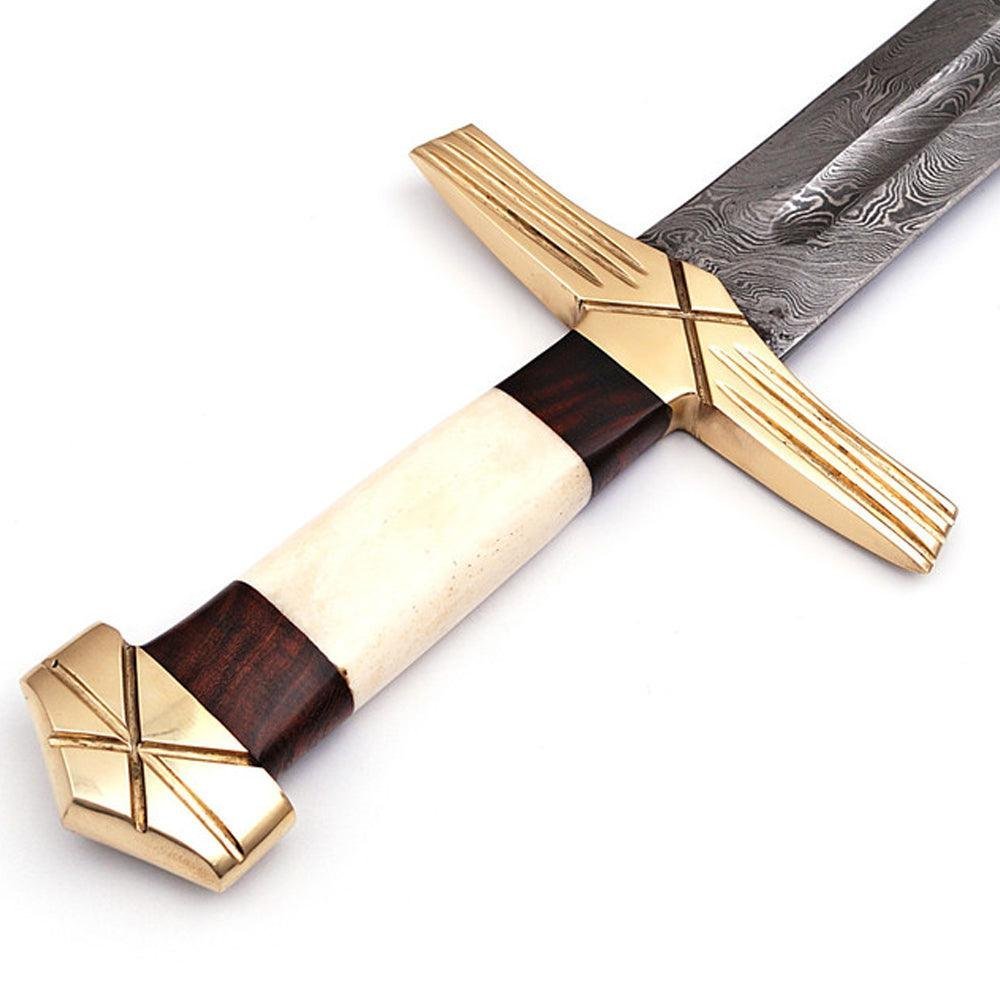 King Pattern Viking Sword Norse Replica Handmade