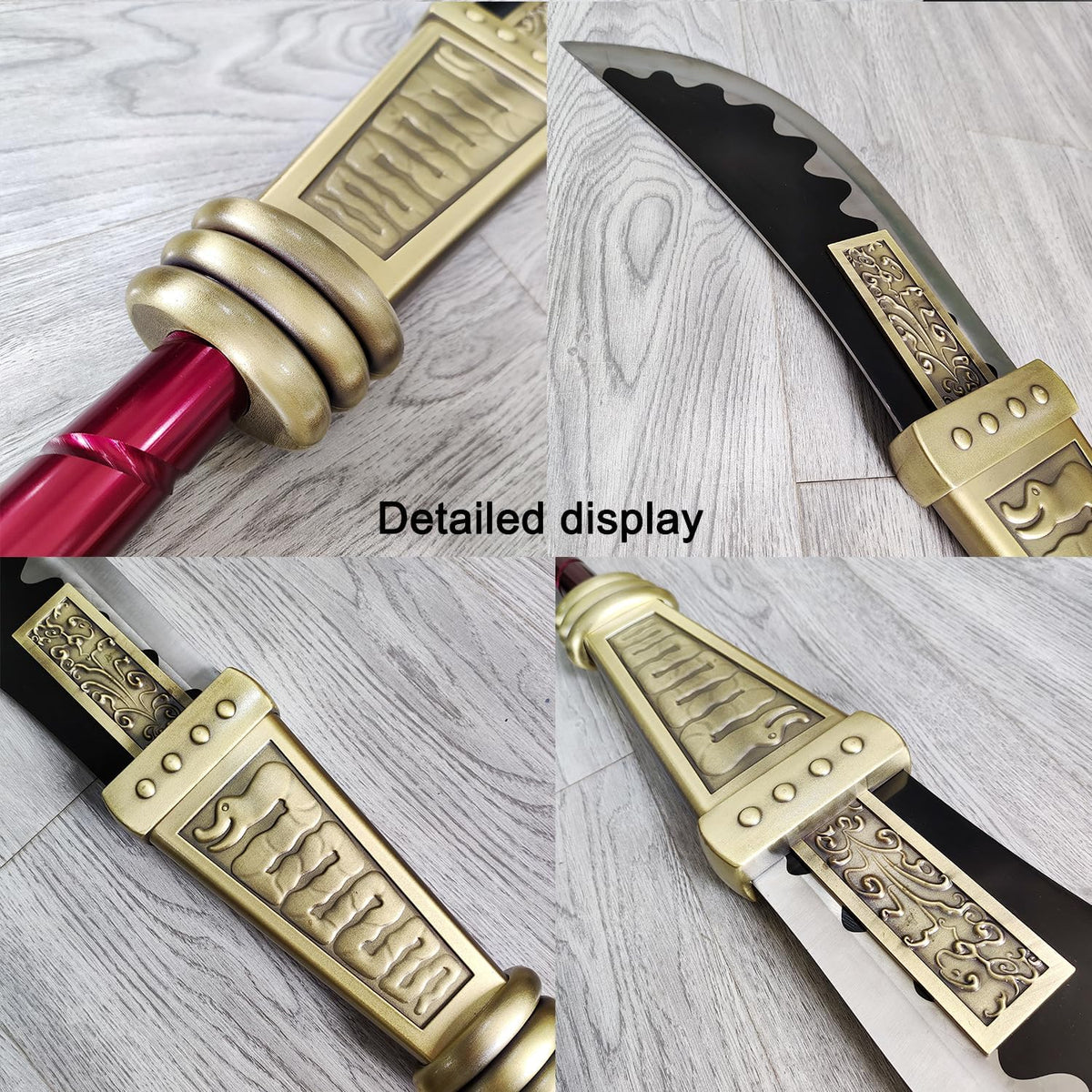 Whitebeard's "Murakumogiri" Naginata Bisento Spear close up