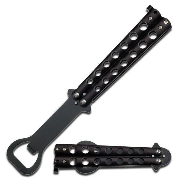 Bartender Bottle Opener Butterfly Knife Trainer