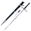 Aragorn Strider Ranger Sword Life Size Metal Replica