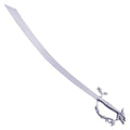 Belly Dance Dragon Scimitar Sword With Silver Handle