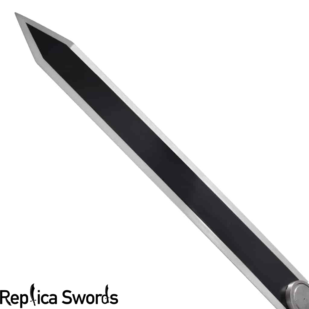 massive black finish dual color berserk guts dragon slayer swords
