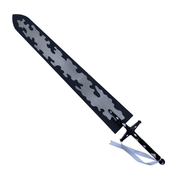 Asta Demon Slayer Sword replica full length view – Black Clover