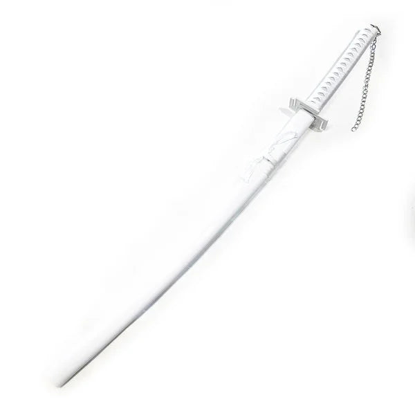 katana sword of hollow ichigo zangetsu white from bleach