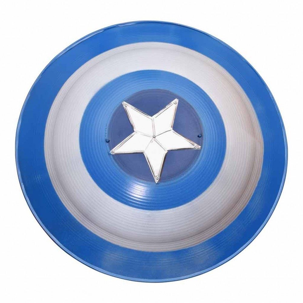 Blue Captain America Shield Life Size Replica