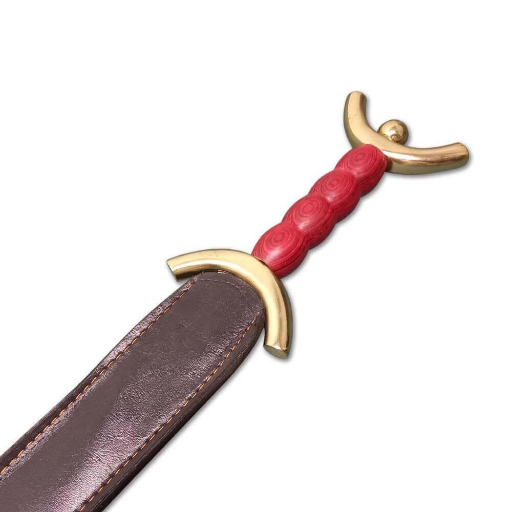 Boudica Celtic War Sword Red Brass Handmade