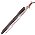 Boudica Celtic War Sword Red Brass Handmade