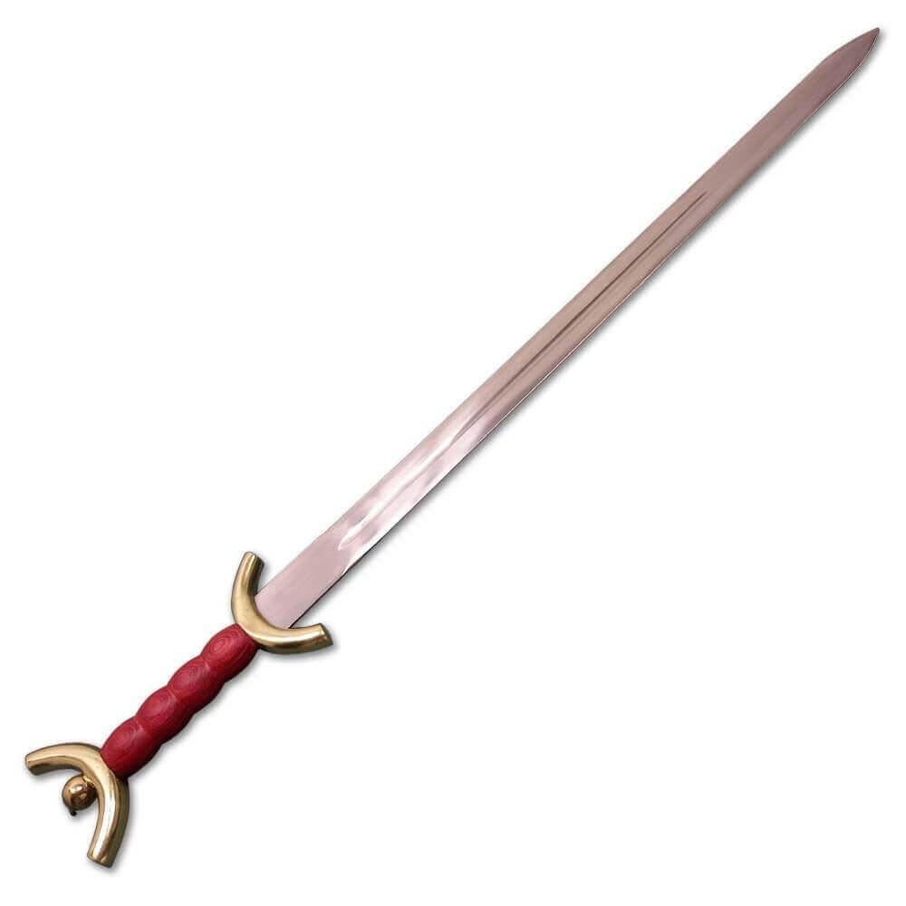 Boudica Celtic War Sword Red Brass Handmade
