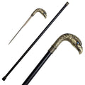 Brass Eagle Head Cane Sword Walking Stick Hidden Blade