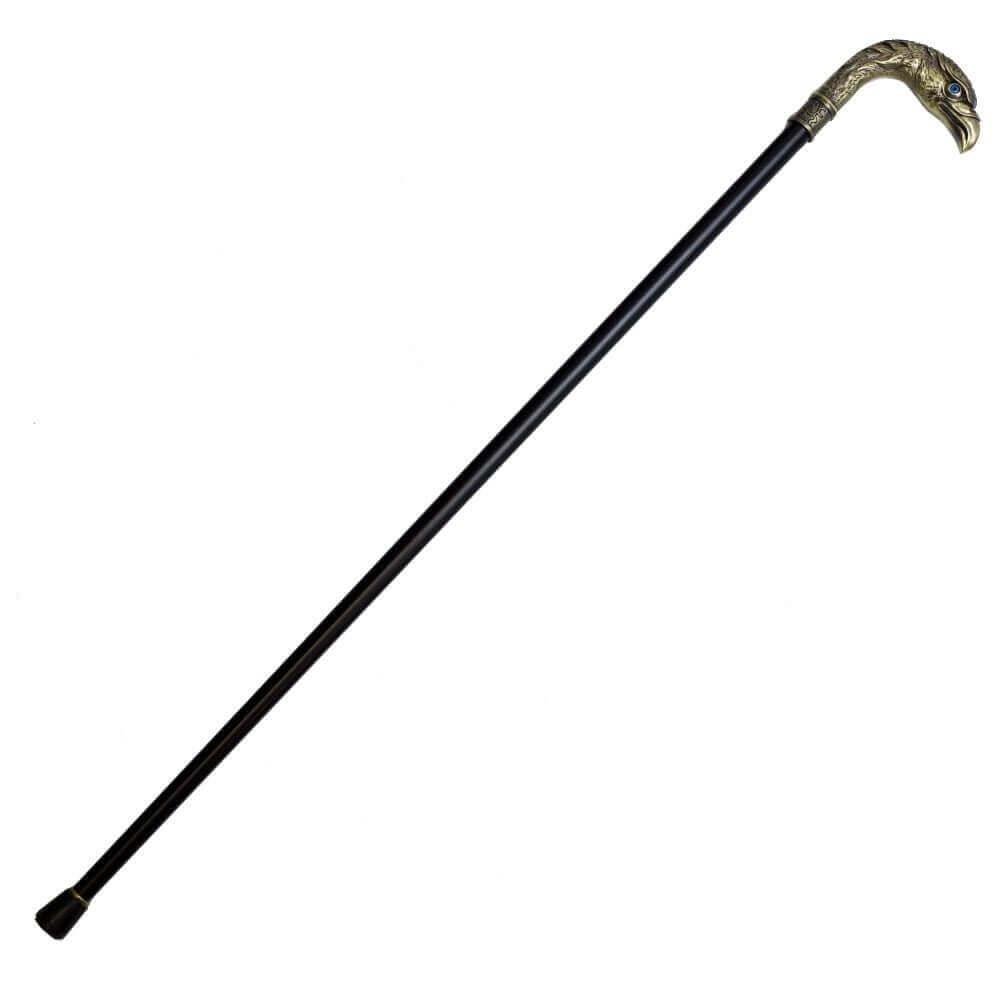 Brass Eagle Head Cane Sword Walking Stick Hidden Blade