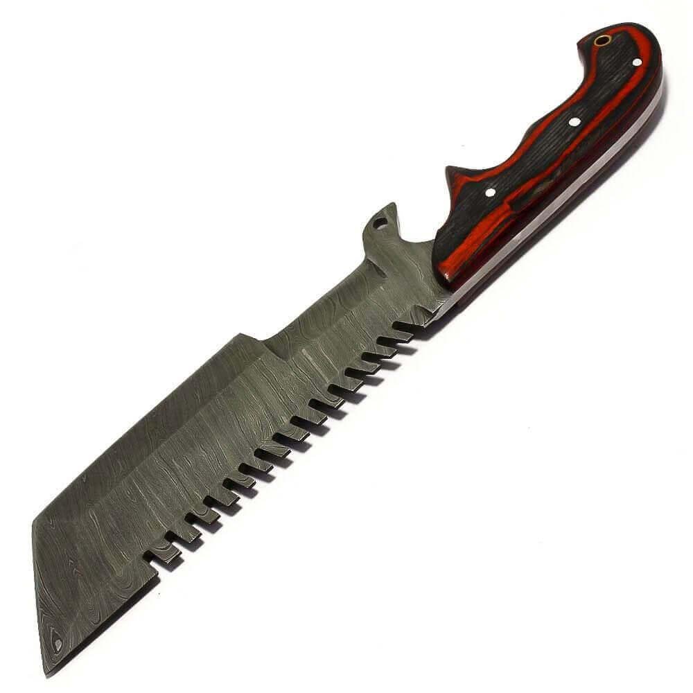 Tracker Hunting Knife Survival Fixed Blade With Sheath