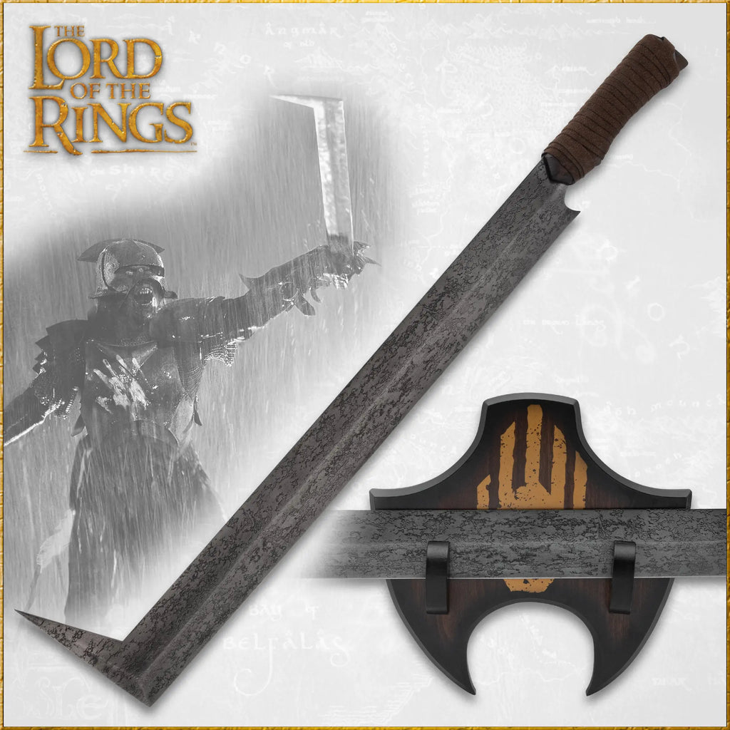 LOTR Uruk Hai Berserk Sword Full Sized