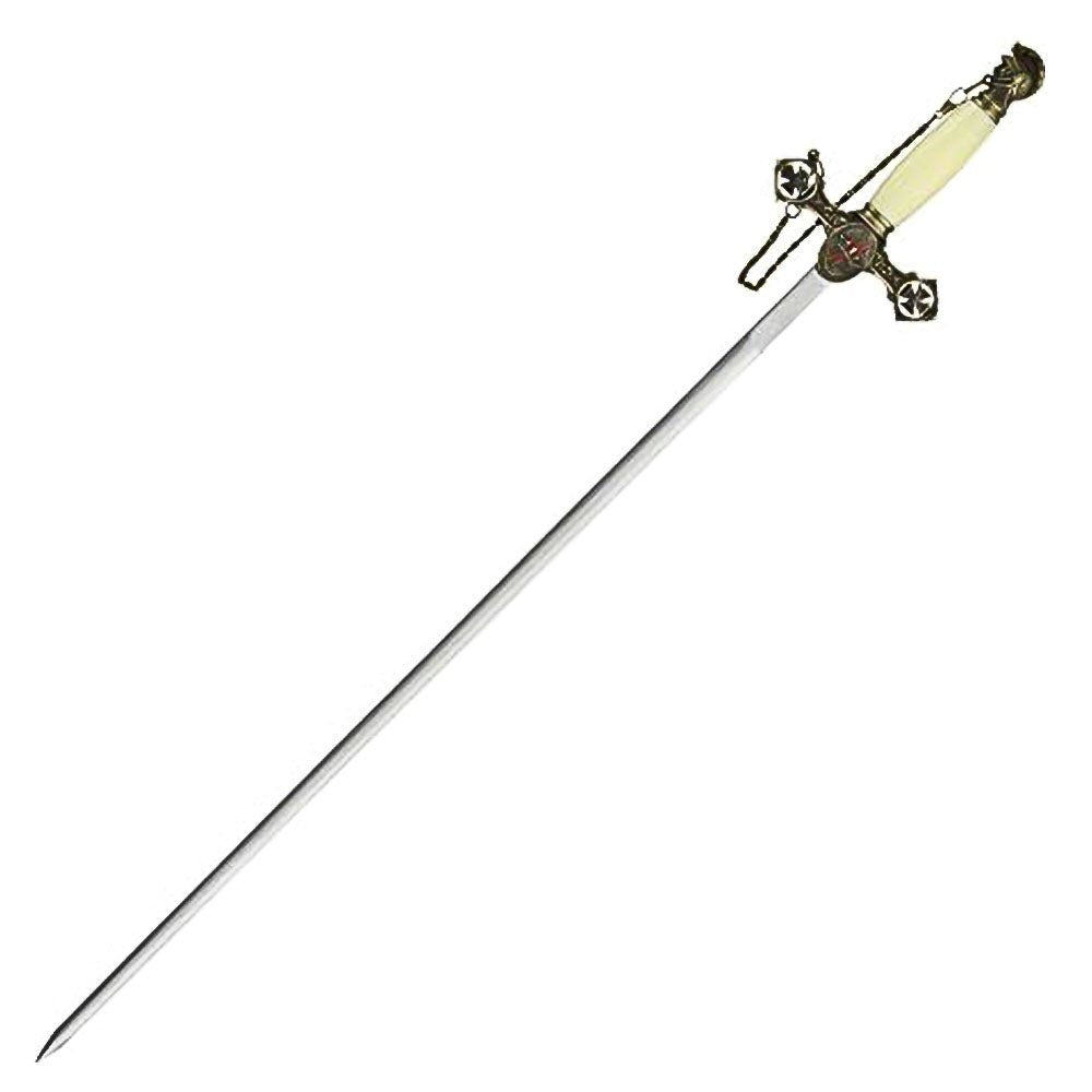 Masonic Knights Templar Ceremonial Sword White