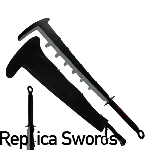 Black Anime Inspired Sword Shikai