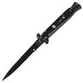 The Reckoning Italian Stiletto Automatic Knife Black