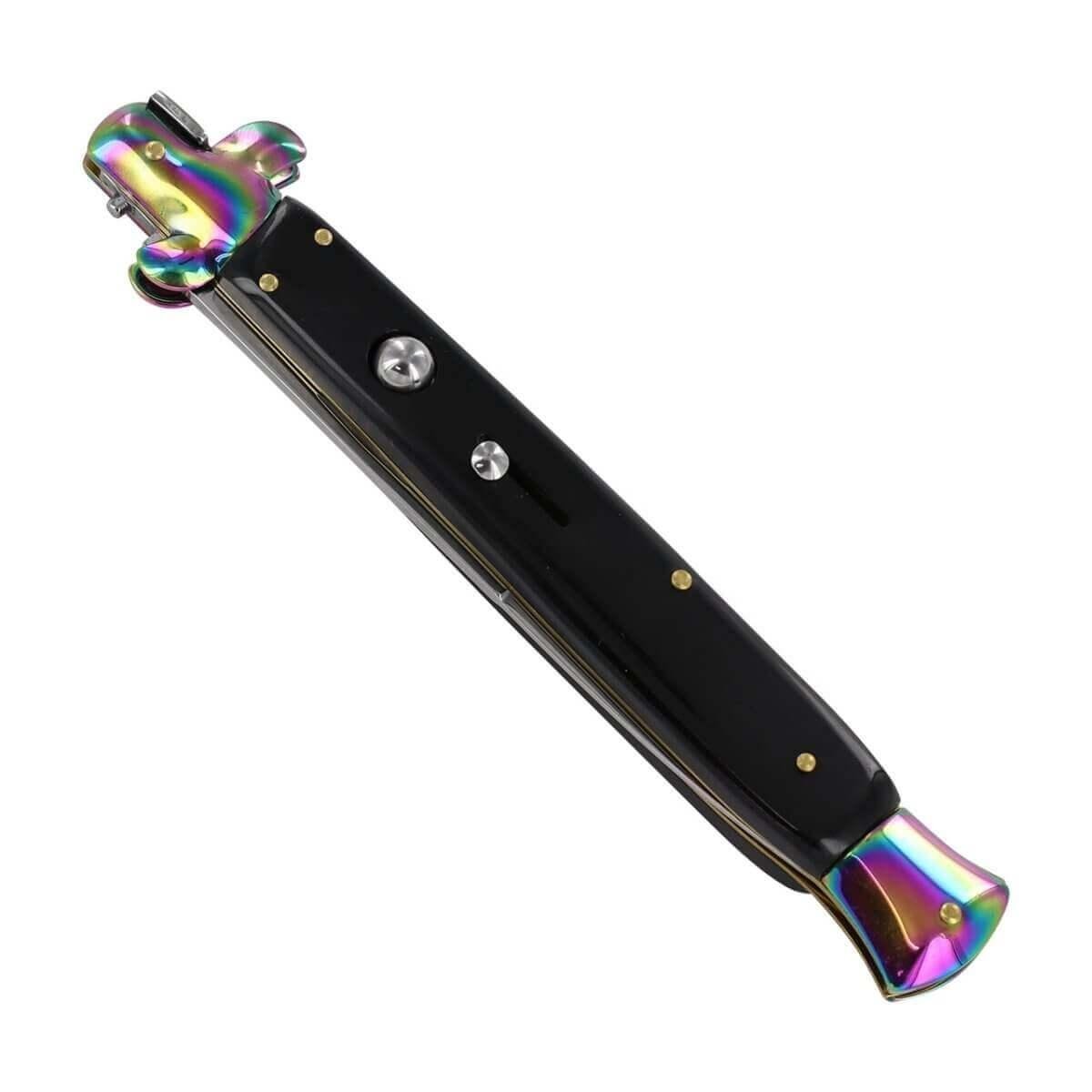 Toothpick Deluxe XL Italian Milano Stiletto Switchblade