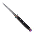 Toothpick Deluxe XL Italian Milano Stiletto Switchblade