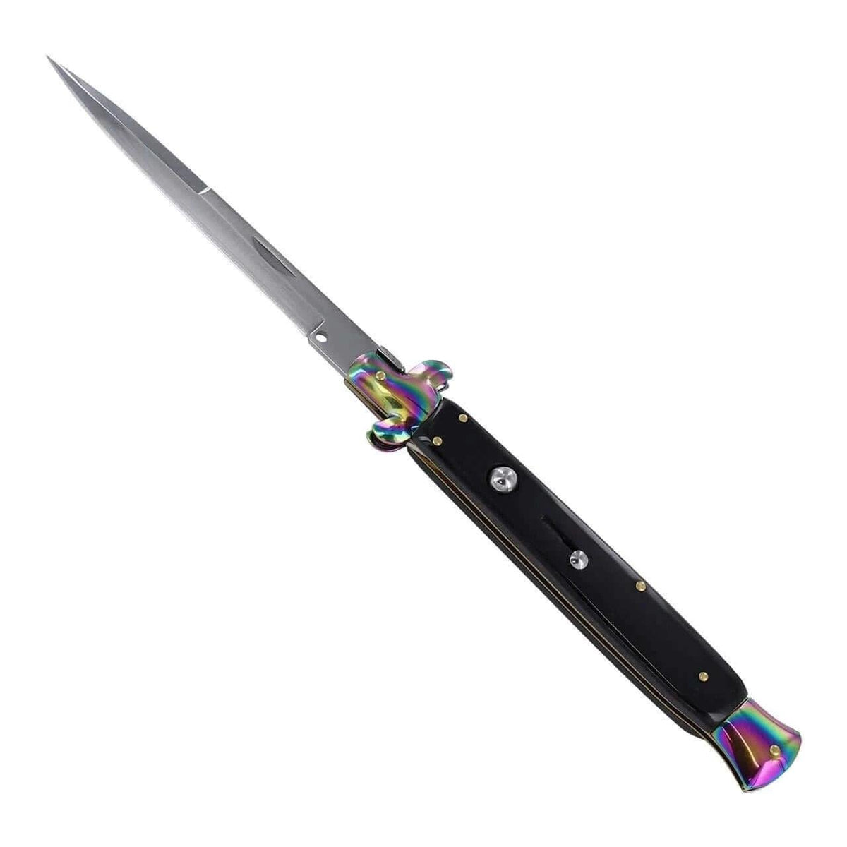 Toothpick Deluxe XL Italian Milano Stiletto Switchblade