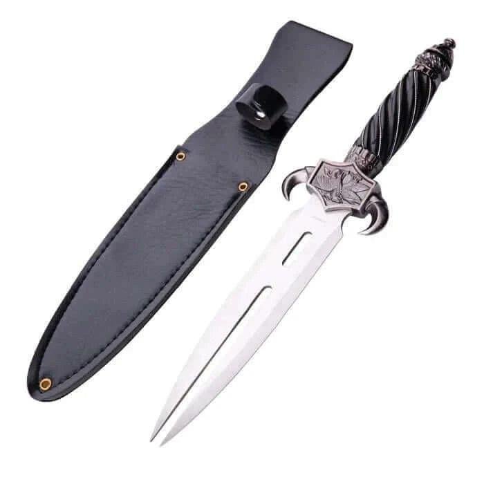 Dragon Claw Two Pronged Dagger Split Blade Knife