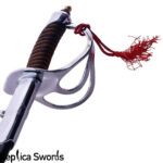 Civil War US Model 1860 Light Cavalry Saber Silver Sword - Image 3
