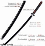 Tanjiro Kamado Nichirin Katana Sword Replica - Image 2