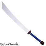 Medieval Chinese Sword with Blue Hilt