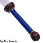 Medieval Chinese Sword with Blue Hilt - Image 3
