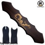 Medieval Chinese Sword with Blue Hilt - Image 4