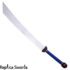 Medieval Chinese Sword with Blue Hilt