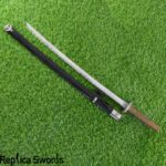37" Japanese Ninja Sword With Wooden Handle