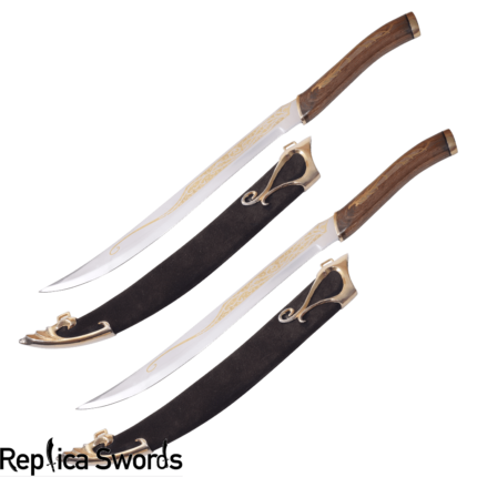 LOTR Legolas Swords Fighting Knives Pair Of Daggers