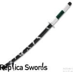 Sanemi Shinazugawa Green Nichirin Katana Sword - Image 2