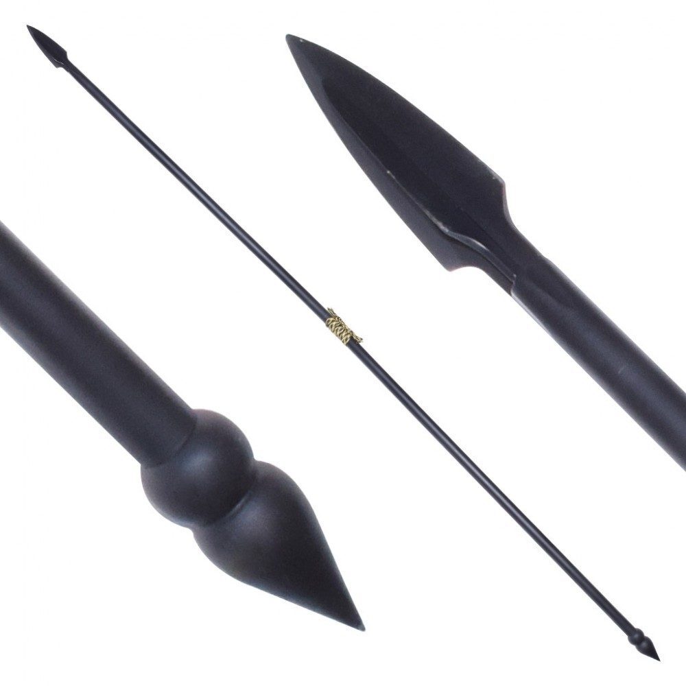spartan-warrior-spear-2.jpg Spartan Warrior Spear Full Size Metal Replica - Image 2