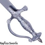 Indian Ruler Tipu Sultan Sword Silver Life Size Replica - Image 4