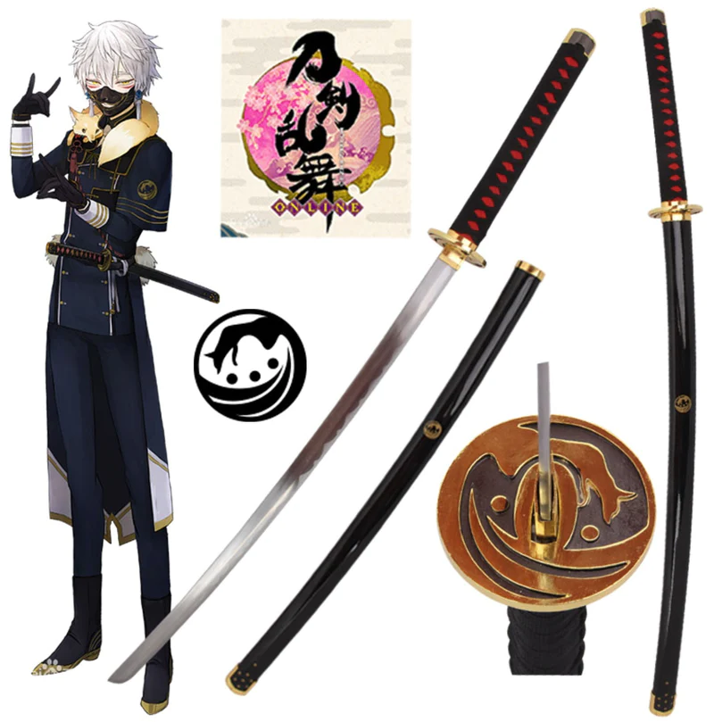 1_800x Nakigitsune Foxfire Nihontou Sword From Touken Ranbu - Image 1