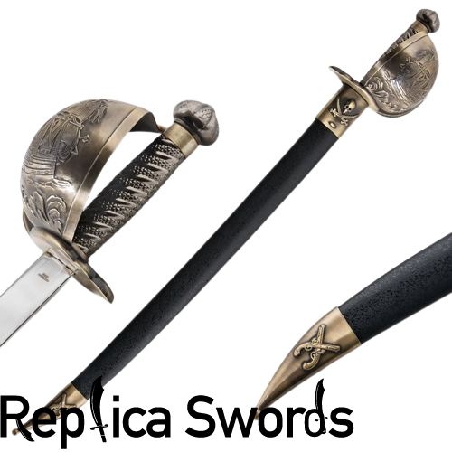 1 Captain Jack Sparrow Cutlass Sword Replica - Image 2