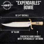 Gold Plated Gil Hibben Bowie Knife From Expendables - Image 5