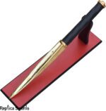 Supernatural Dean Golden Archangel Tri-Edge Blade knife Replica