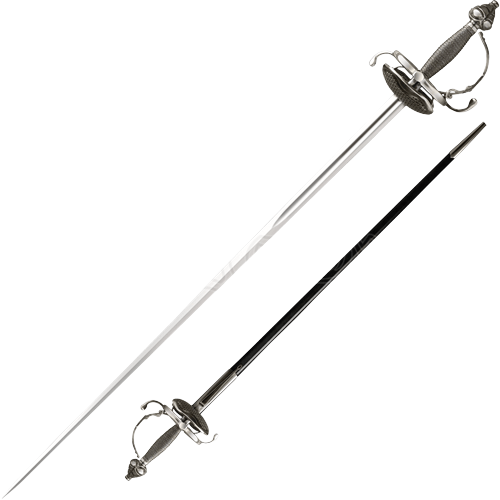 qwe The Three Muskeeters Cavalier Rapier Sword Replica - Image 1