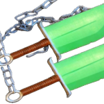 Kung Fu Panda Kai Swords Jade Knives Prop Replica