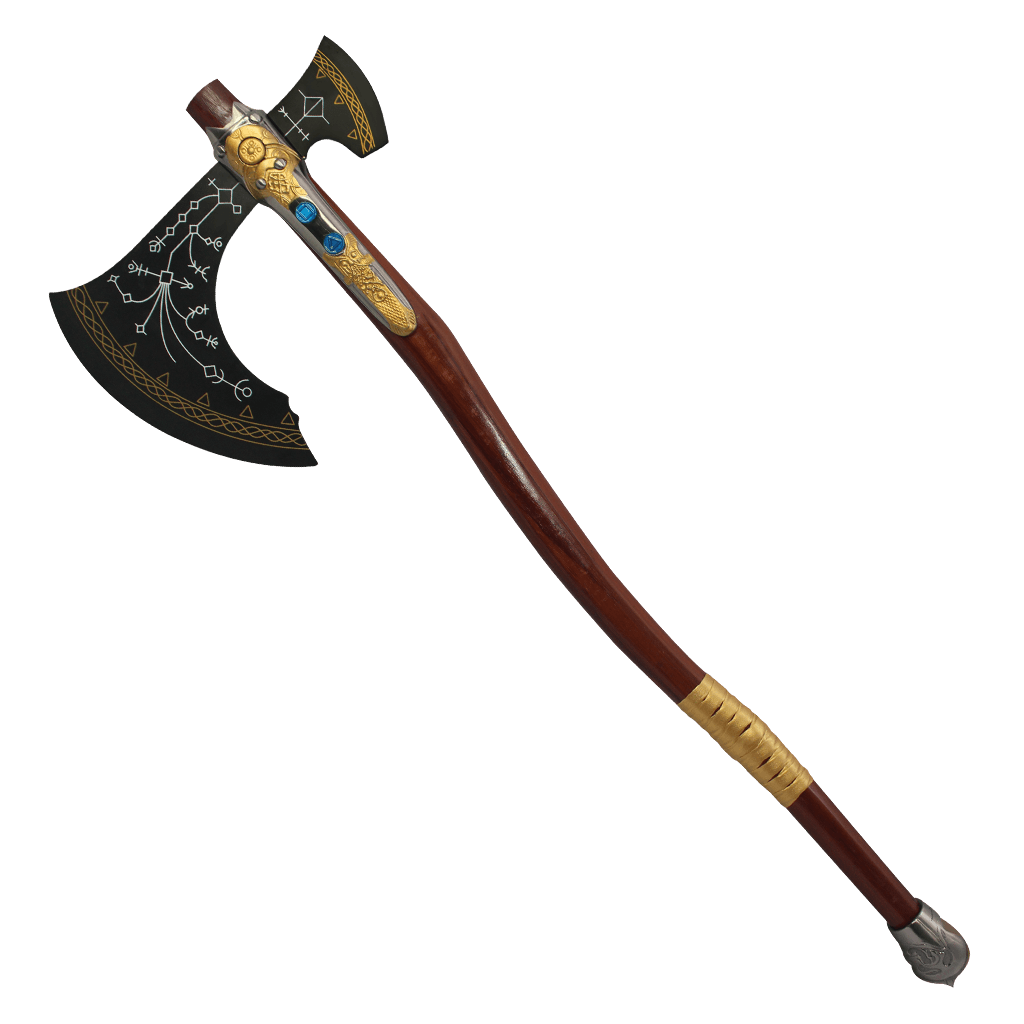kratos-leviathan-axe God Of War Kratos Ragnarok Leviathan Axe Full Size Replica - Image 1
