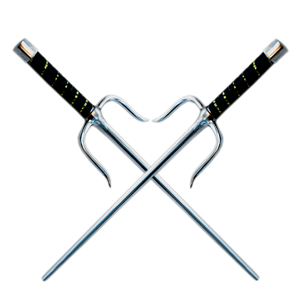 tmnt-raphael-sai-pair Raphael Sai Twin Set Weapons From TMNT - Image 1